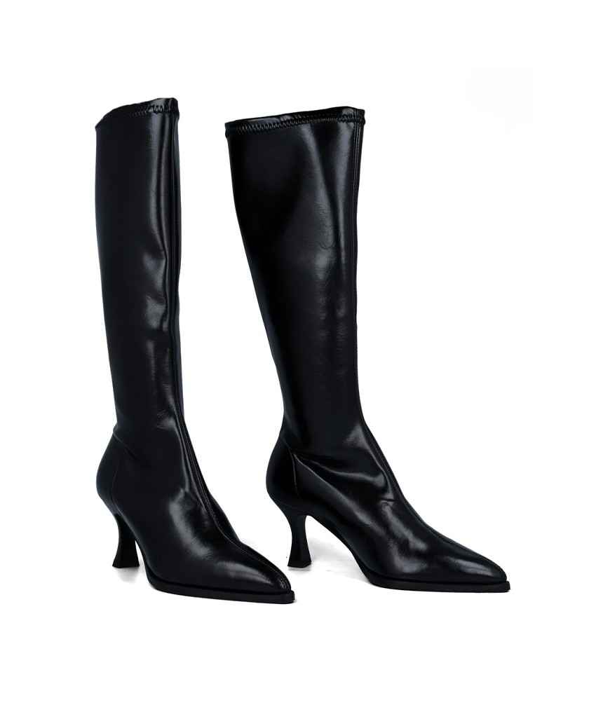 Botas altas de tacón Miss Elastic 78038