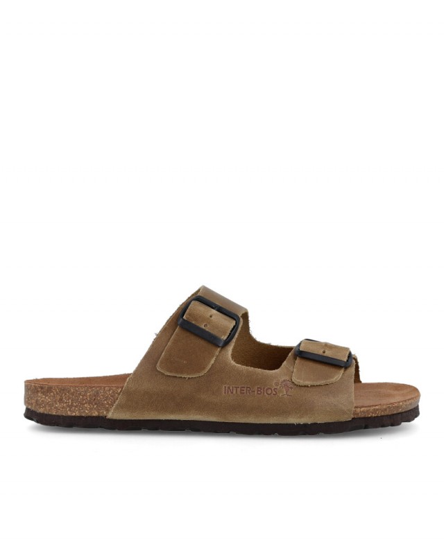 Sandalias de piel para hombre Inter-Bios 9560 Sandalias de piel para hombre Inter-Bios 9560