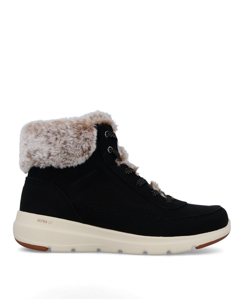h2Botas de pelo Skechers On The Go Glacial Ultra h2 pEnfrenta el frio con estilo y confort insuperable que te ofrecen las Skech