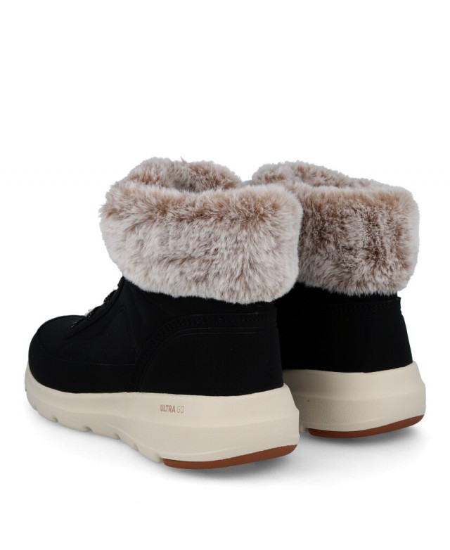 h2Botas de pelo Skechers On The Go Glacial Ultra h2 pEnfrenta el frio con estilo y confort insuperable que te ofrecen las Skech