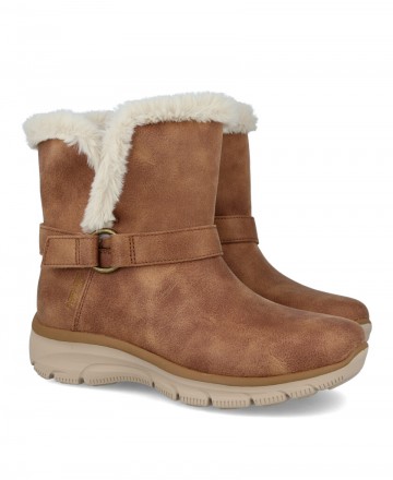 Botas de pelo Skechers 168045 Slip-Ins Relaxed Fit