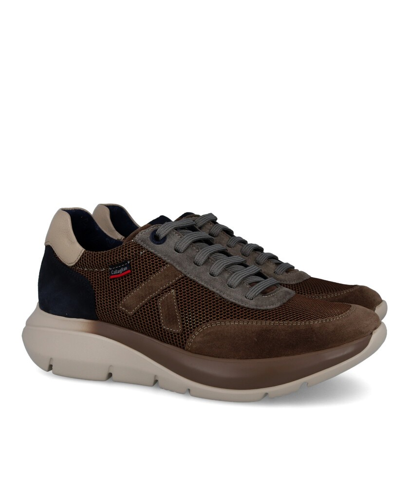 Sneakers marrones para hombre Callaghan 61203.5
