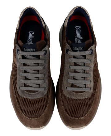 Sneakers marrones para hombre Callaghan 61203.5