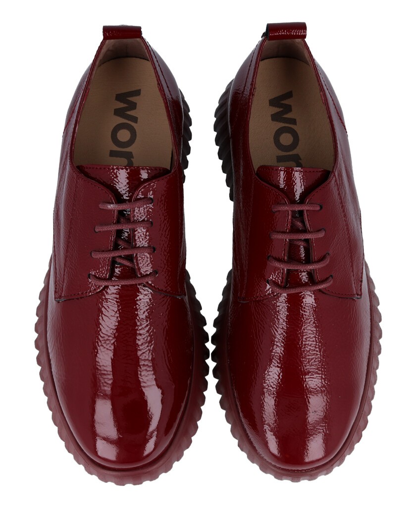 Wonders Flexfly A-4401 burgundy shoes