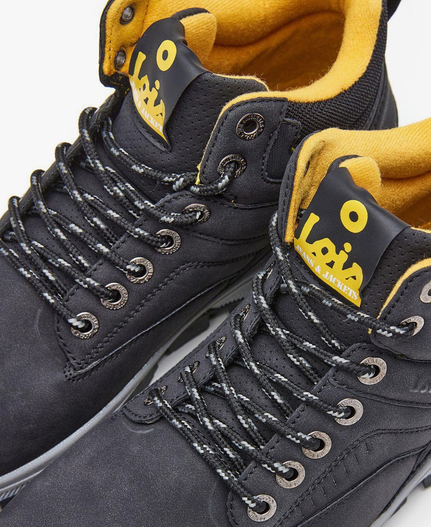 Lois 64286 Men's mountain boots in black