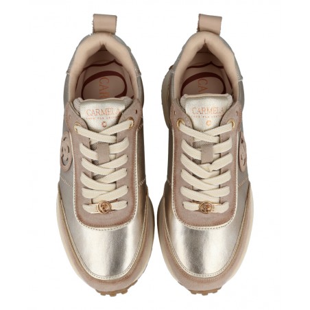 Zapatillas urbanas metalizadas Carmela 162699
