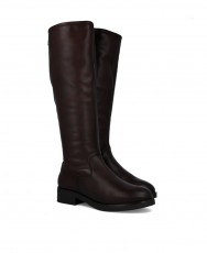 Botas altas marrones de piel Porronet 4714 Botas altas marrones de piel Porronet 4714