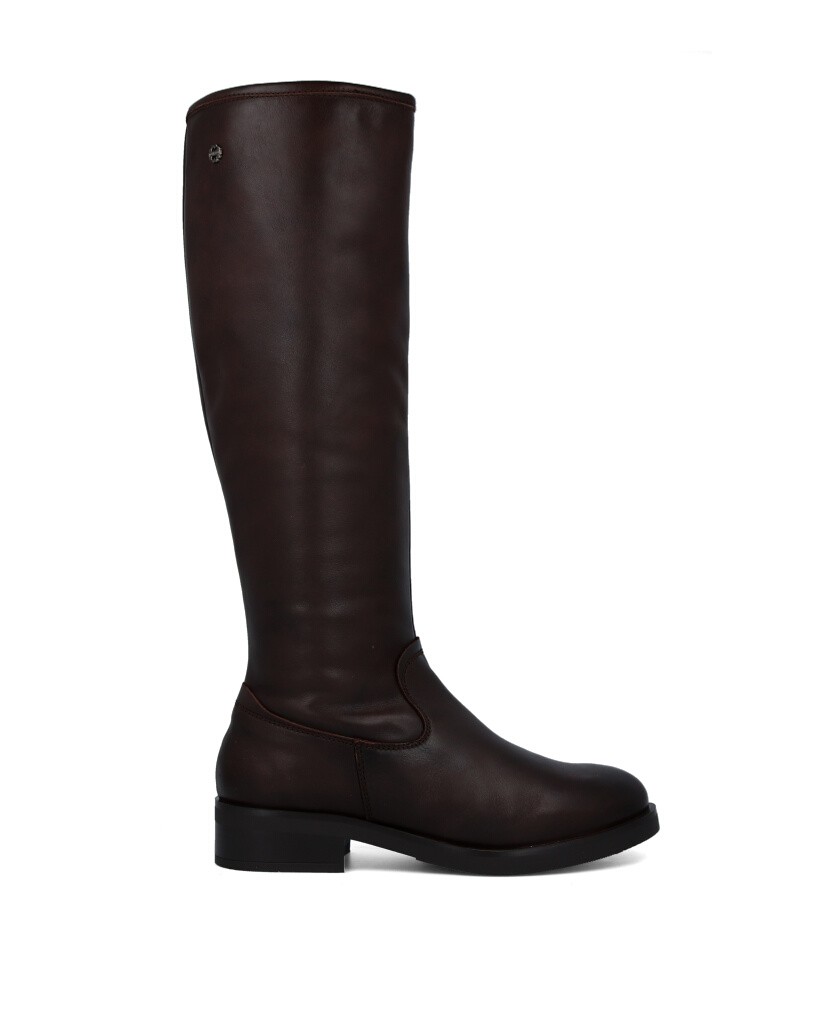 Porronet Belén 4714 Brown Leather High Boots