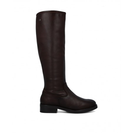Botas altas marrones de piel Porronet 4714
