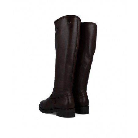 Botas altas marrones de piel Porronet 4714