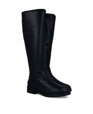 Porronet 4714 Black Zip-up Boots