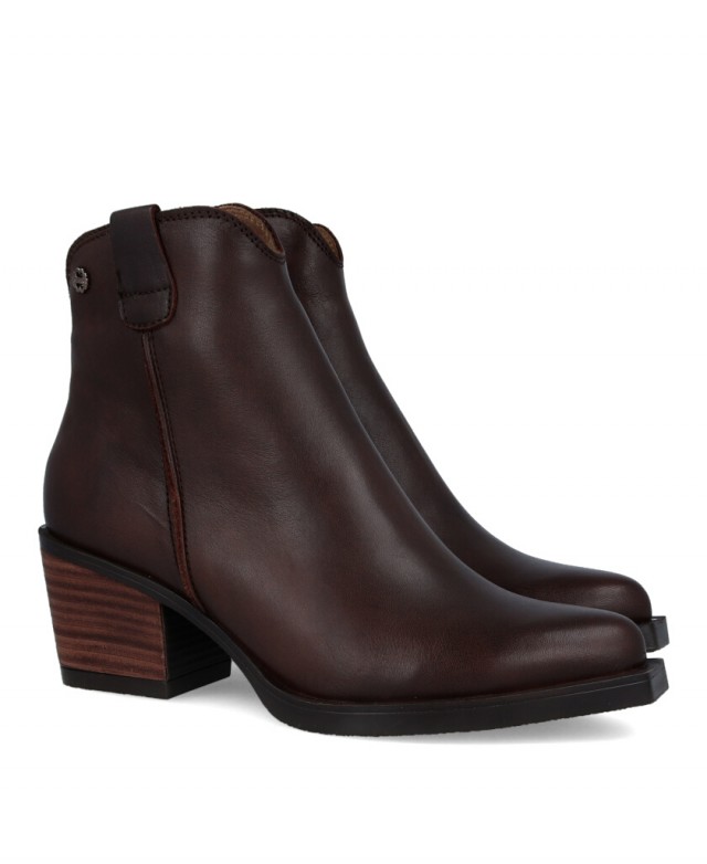 Intense brown ankle boots Porronet 4752