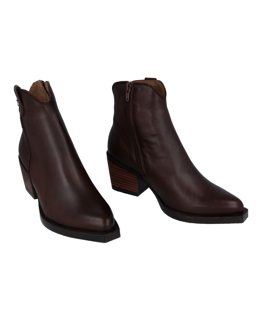 Intense brown ankle boots Porronet Frida 4752