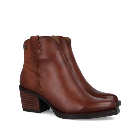 Brown mid-heel shoes Porronet 4752