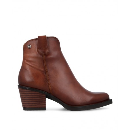 Brown mid-heel shoes Porronet 4752