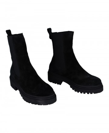 Black Platform Ankle Boots Porronet 4724