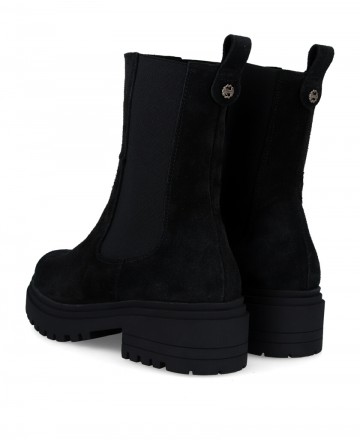 Black Platform Ankle Boots Porronet 4724