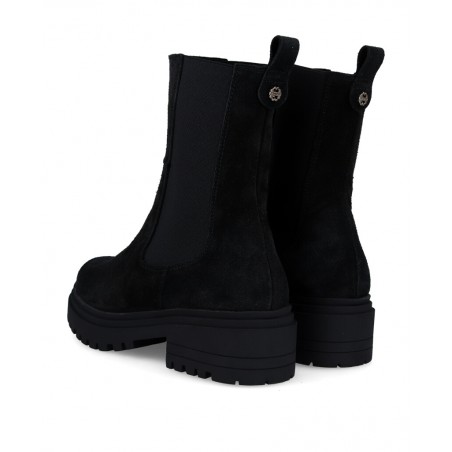 Black Platform Ankle Boots Porronet 4724