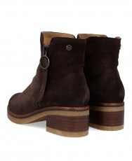 Brown Wide-Heeled Shoe Porronet 4733 Brown Wide-Heeled Shoe Porronet 4733