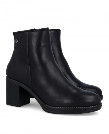 Botines de tacón ancho Porronet 4780