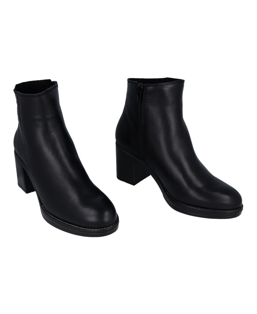 Botines de tacón ancho Porronet 4780