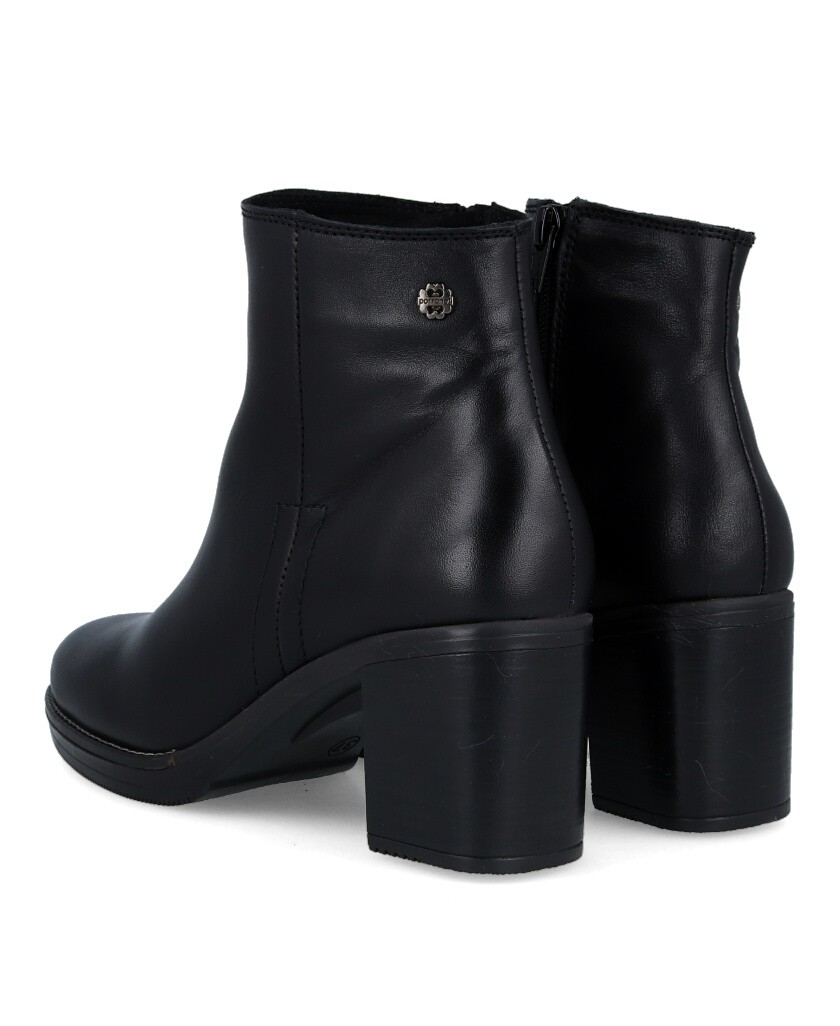 Porronet 4780 wide-heeled ankle boots
