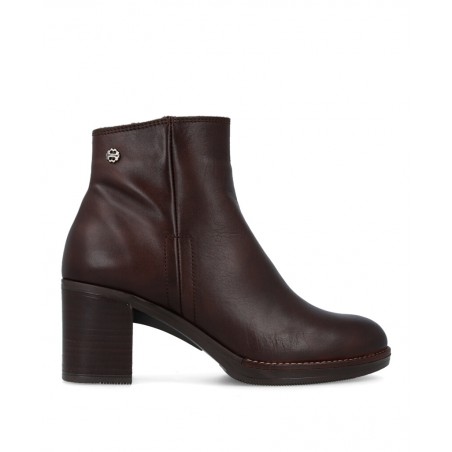 Porronet 4780 brown leather ankle boots