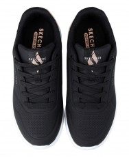 Skechers Black Uno Lite 177291 Wide Sole