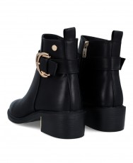 Xti 143103 Black Ankle Boots with Bead and Heel Xti 143103 Black Ankle Boots with Bead and Heel