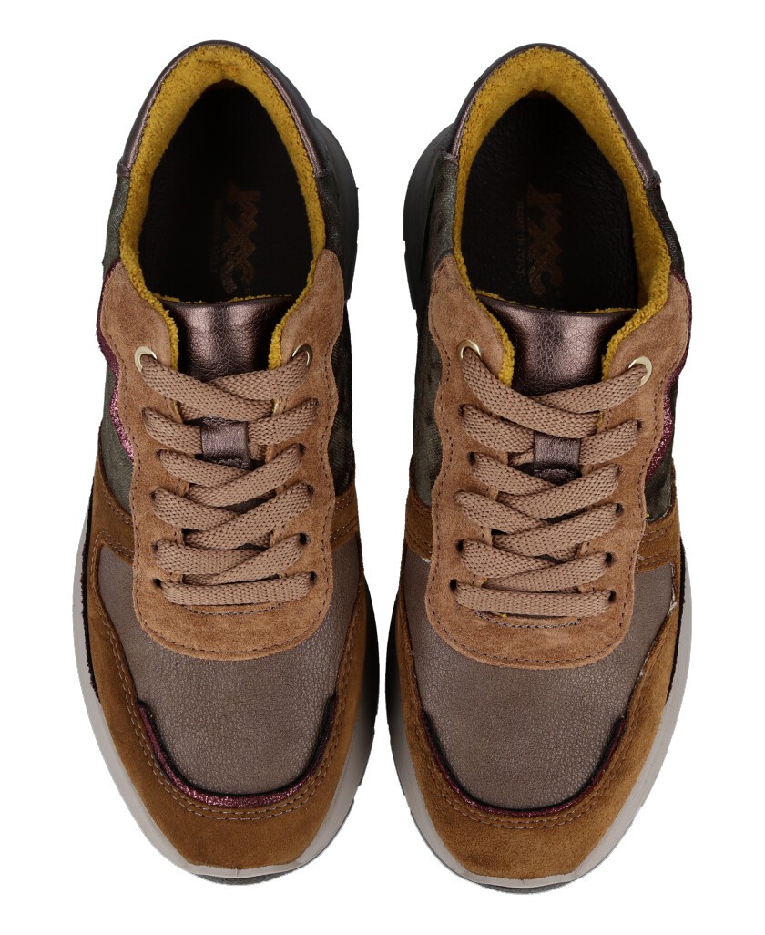 Multicolored leather sneakers Imac 857981.7102.002