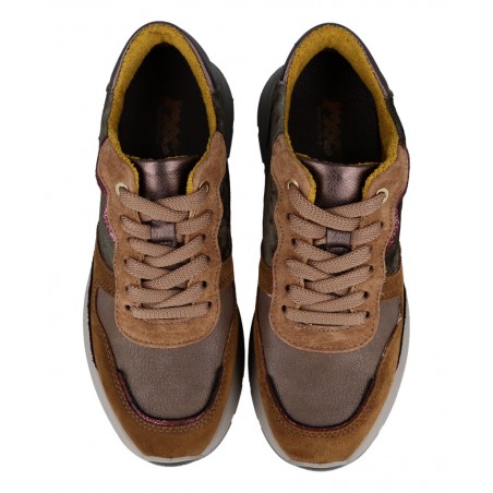 Multicolored leather sneakers Imac 857981.7102.002