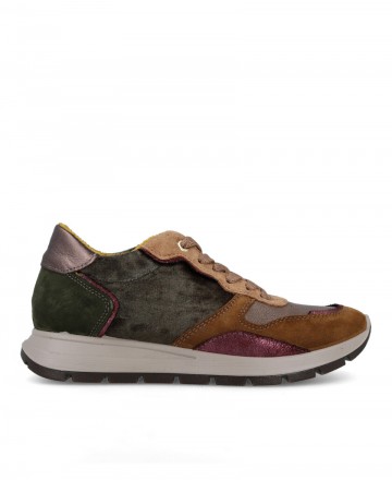 Multicolored leather sneakers Imac 857981.7102.002
