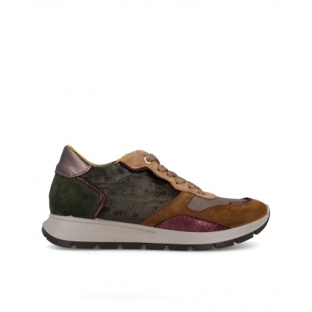 Multicolored leather sneakers Imac 857981.7102.002