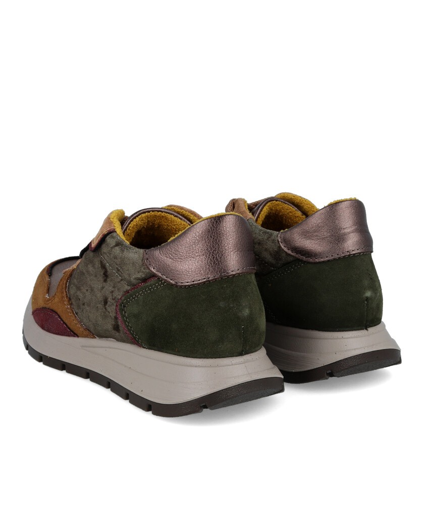 Multicolored leather sneakers Imac 857981.7102.002