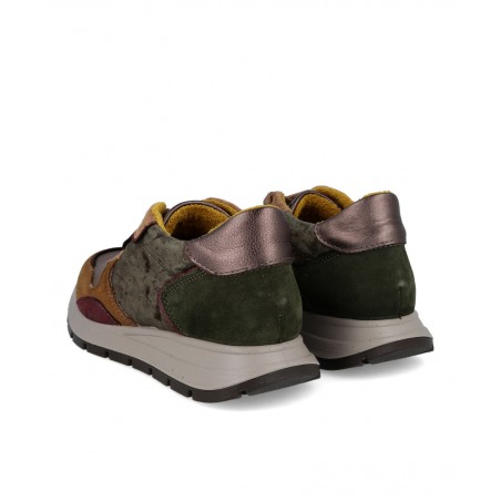 Multicolored leather sneakers Imac 857981.7102.002