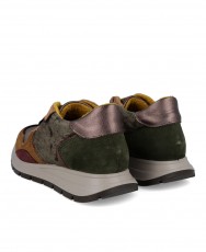 Multicolored leather sneakers Imac 857981.7102.002