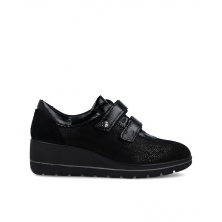 h2Zapato negro con cuna de 4 cm Imac 85627001170011 h2 pEleva tu estilo y altura con las sneakers Imac 85627001170011 Creadas p