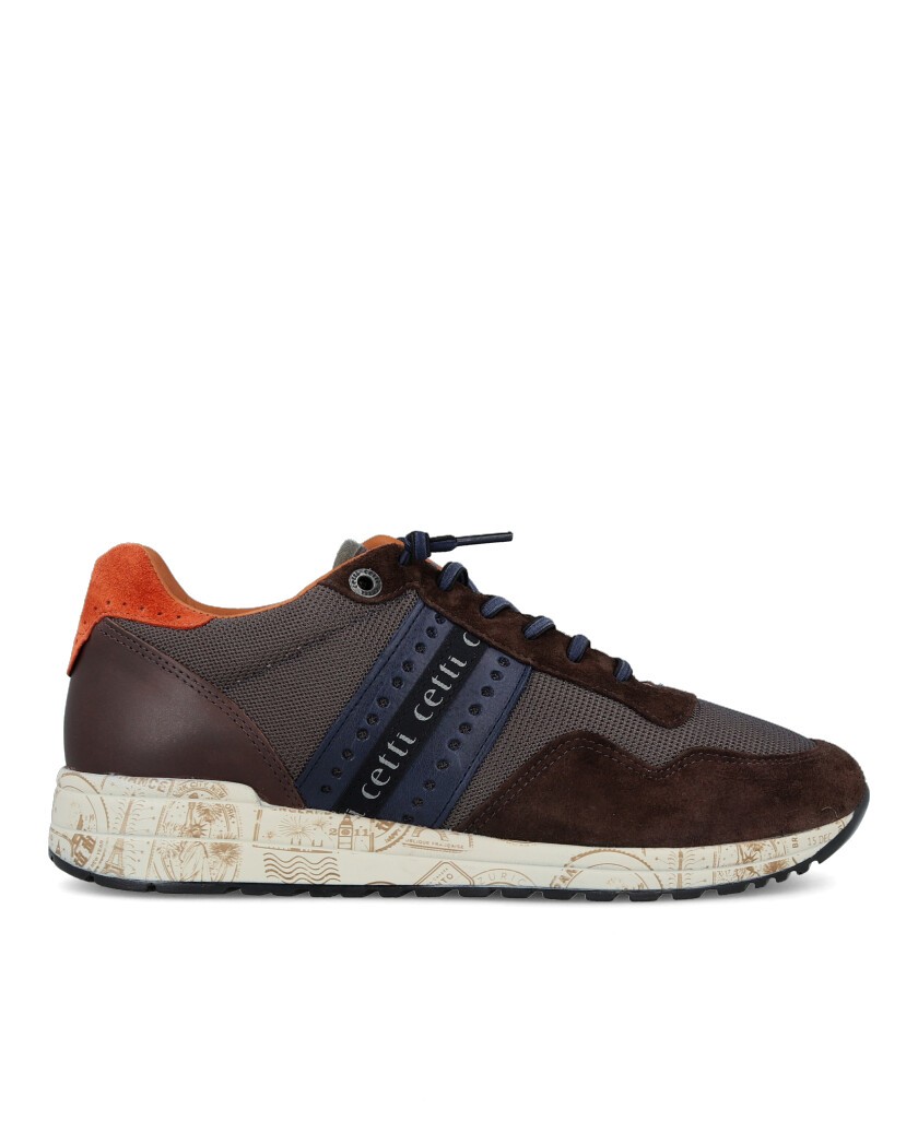 Sneakers con cordones elásticos Cetti C-1308