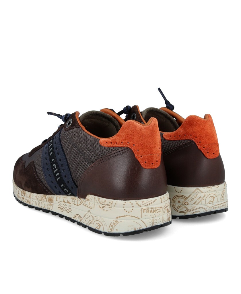 Sneakers con cordones elásticos Cetti C-1308