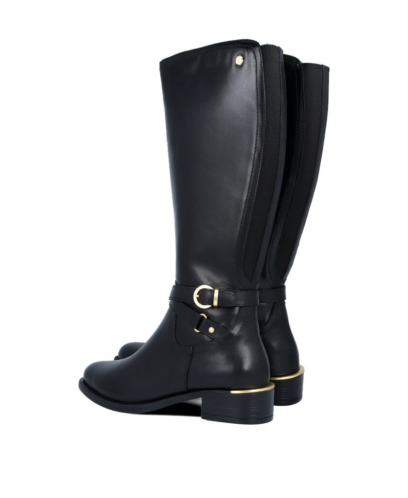 Black high boots with bead Carmela 162020
