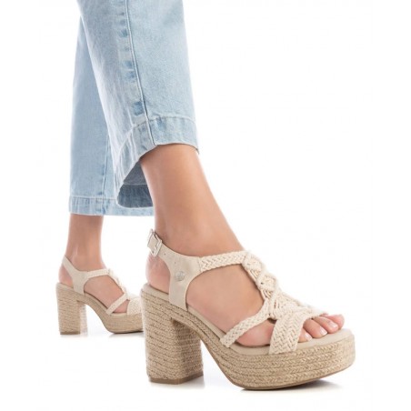 Xti 142839 women's esparto heel sandal