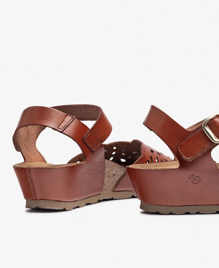 Yokono Monaco 047 low wedge sandals