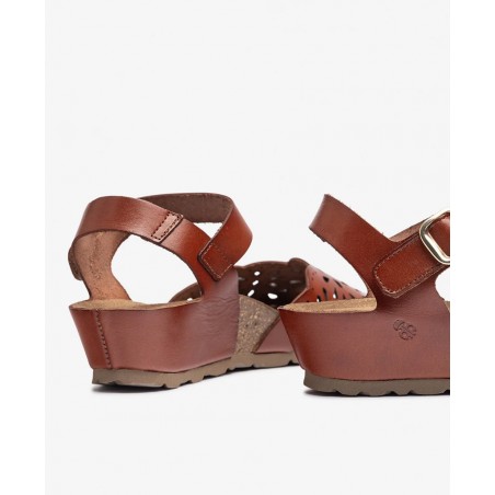 Sandalias de cuña baja Yokono Mónaco 047