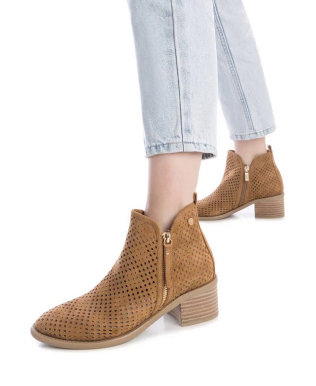 Botines cowboy de mujer color cuero Xti 14396104 Botines cowboy de mujer color cuero Xti 14396104