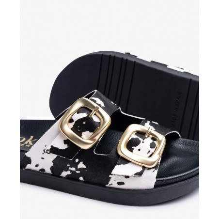 Yokono Morena 711 Women's Animal Print Sandals