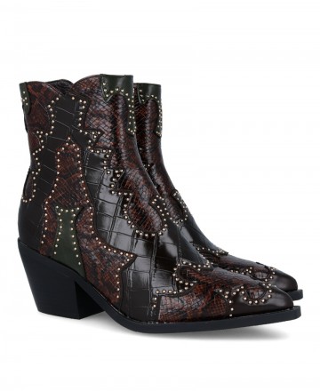 Botines estilo cowboy Noa Harmon Miranda 9098