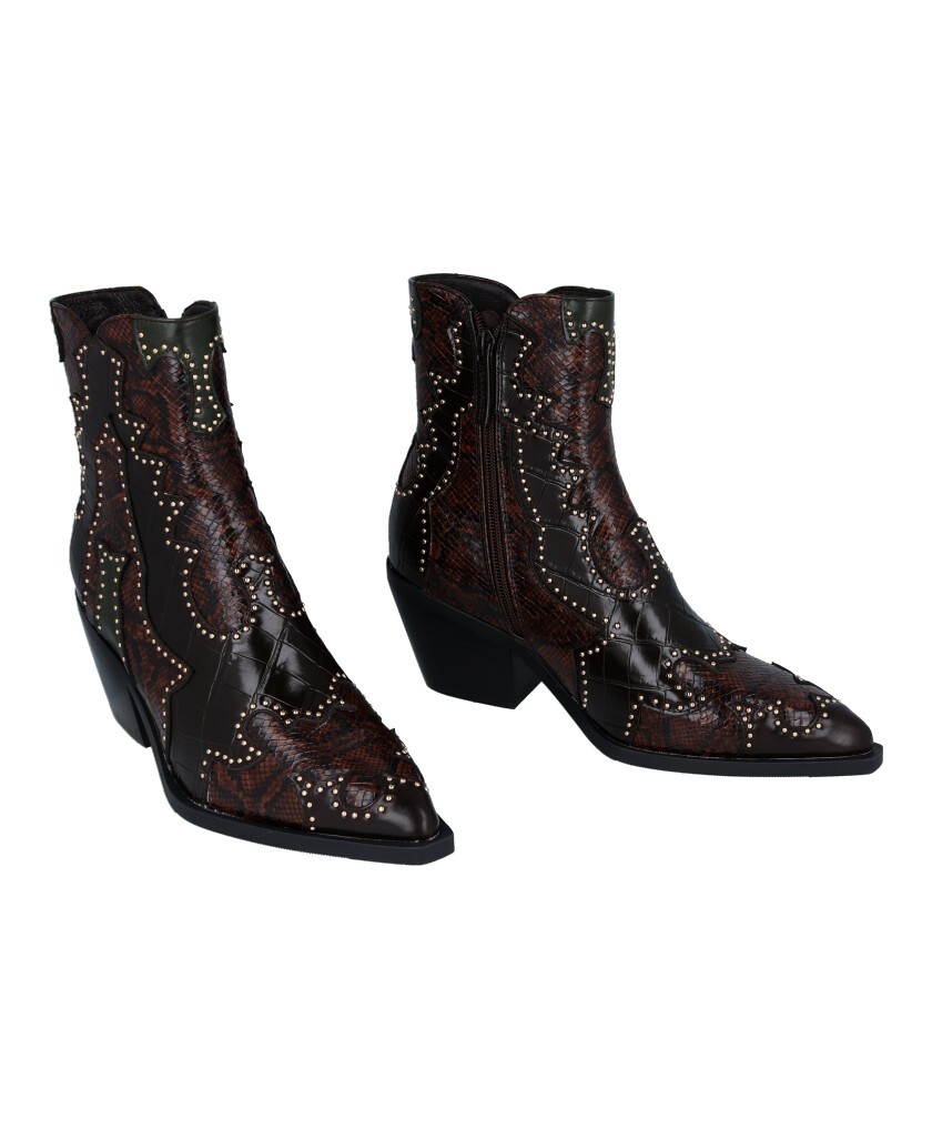 Noa Harmon Miranda 9098 cowboy-style ankle boots