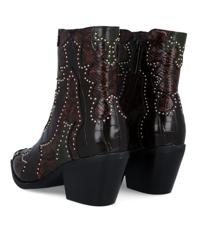 Botines estilo cowboy Noa Harmon Miranda 9098