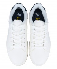 White Casual Lace-up Sneakers Lois 64489 White Casual Lace-up Sneakers Lois 64489