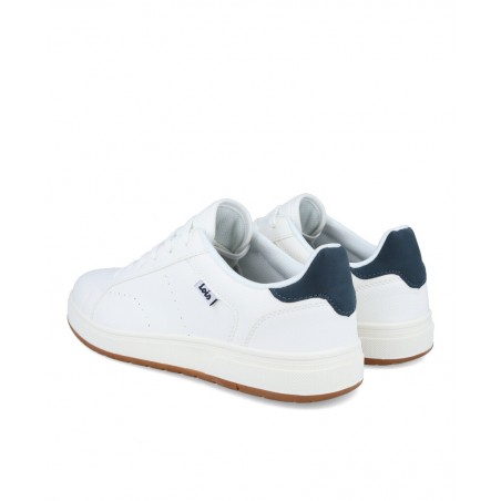 White Casual Lace-up Sneakers Lois 64489